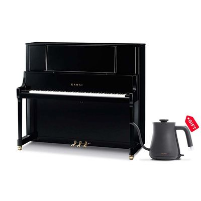 KAWAI K Series Upright Piano (Ebony Polish) K-800 M/PEP